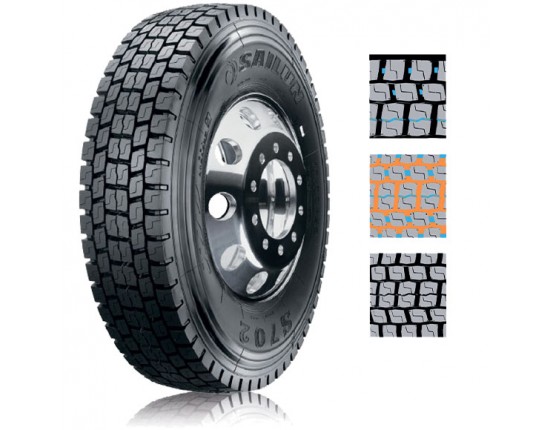 215/75 R17.5 SAILUN S702 136/134J M S ВЕДУЩАЯ ОСЬ